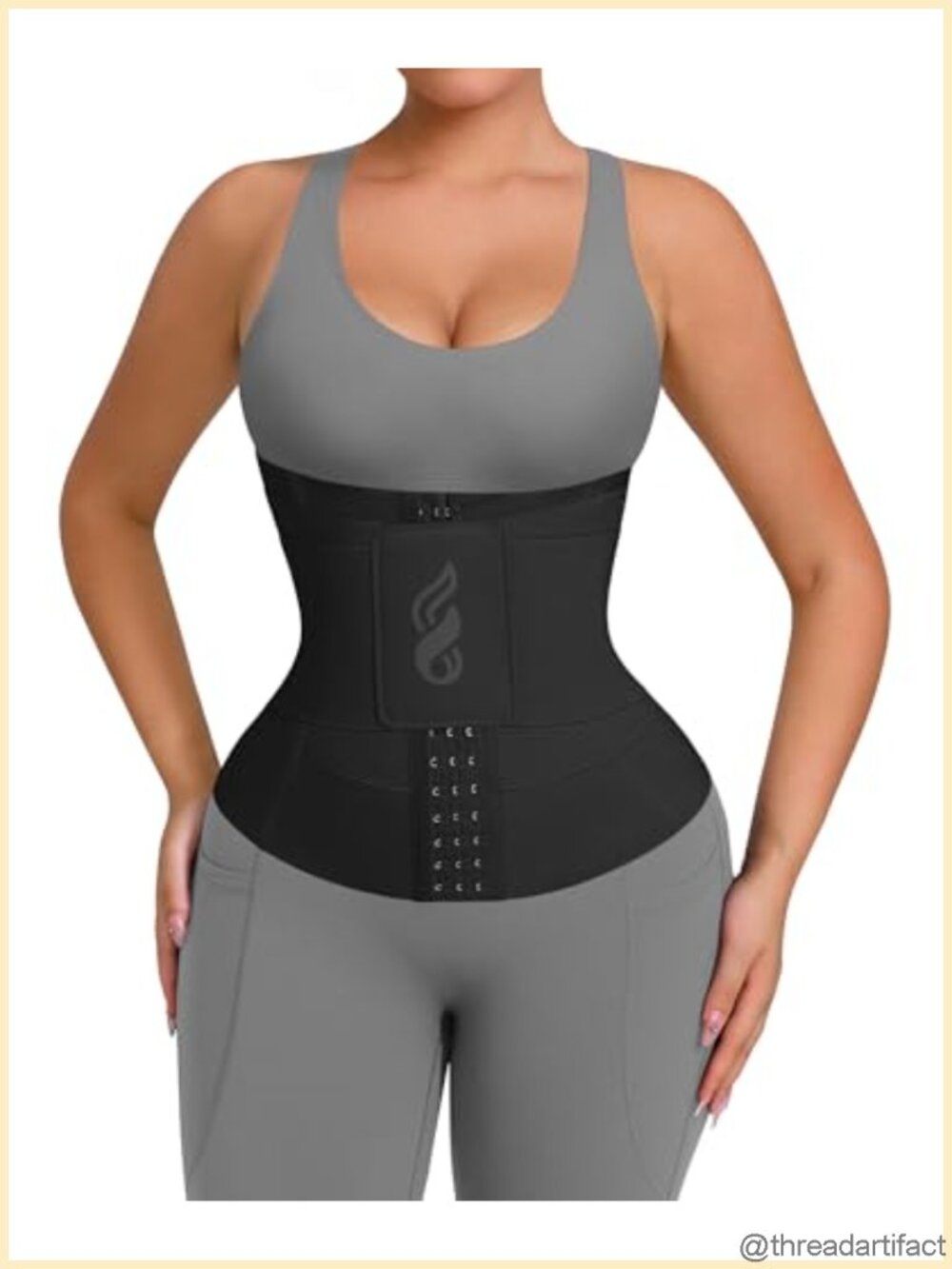 Women's Waist Trainer Shapewear Latex Corset Slimming Cincher